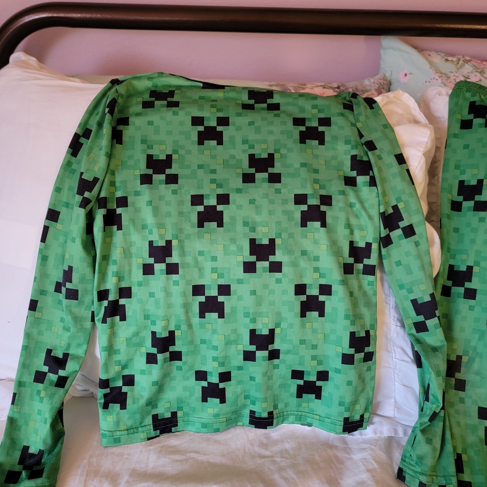 Cuddl Duds Minecraft Kids Pajamas - Picture 6 of 8
